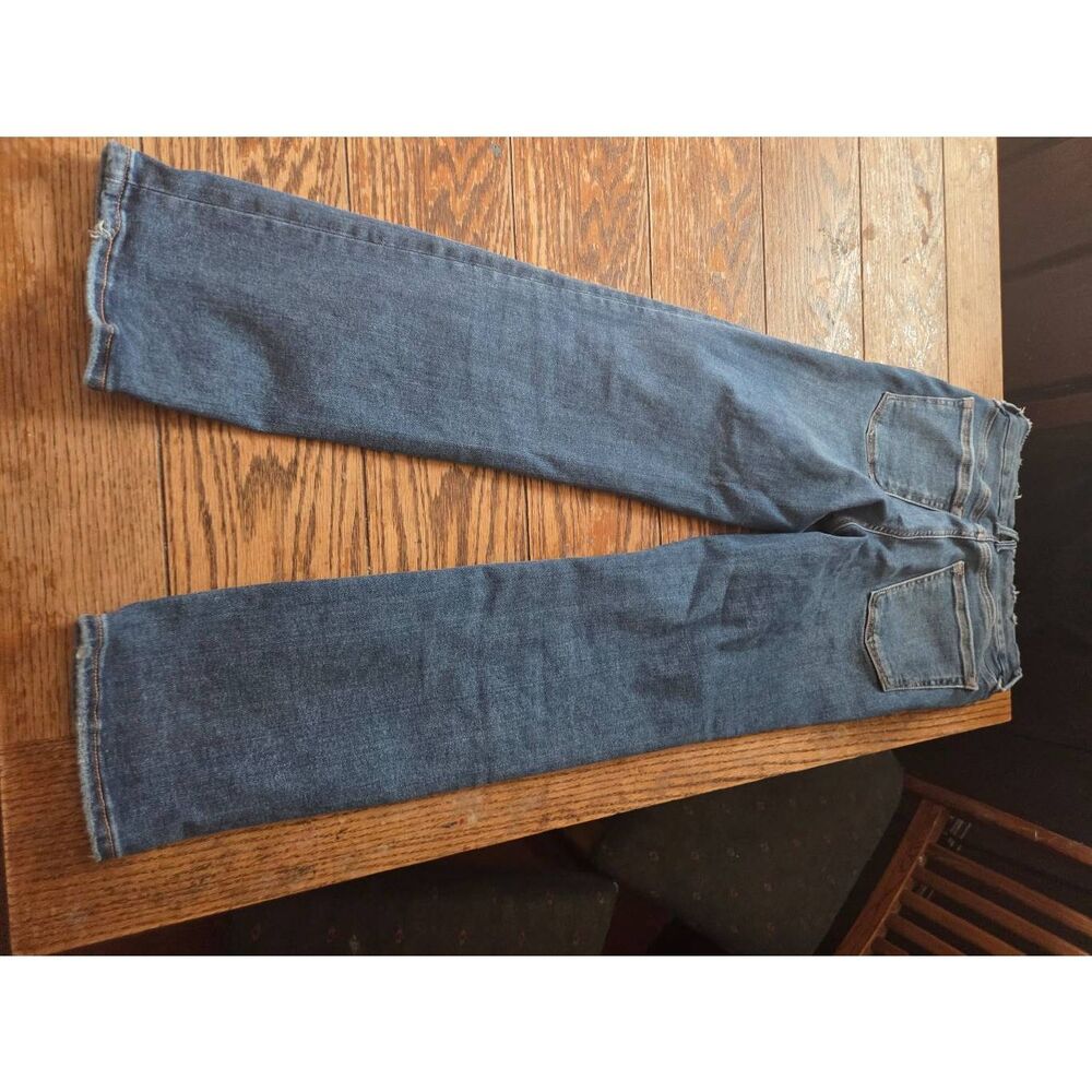 Good American Always Fits Good Legs Straight Jeans Indigo 316 Sz 00-4 - Picture 4 of 5